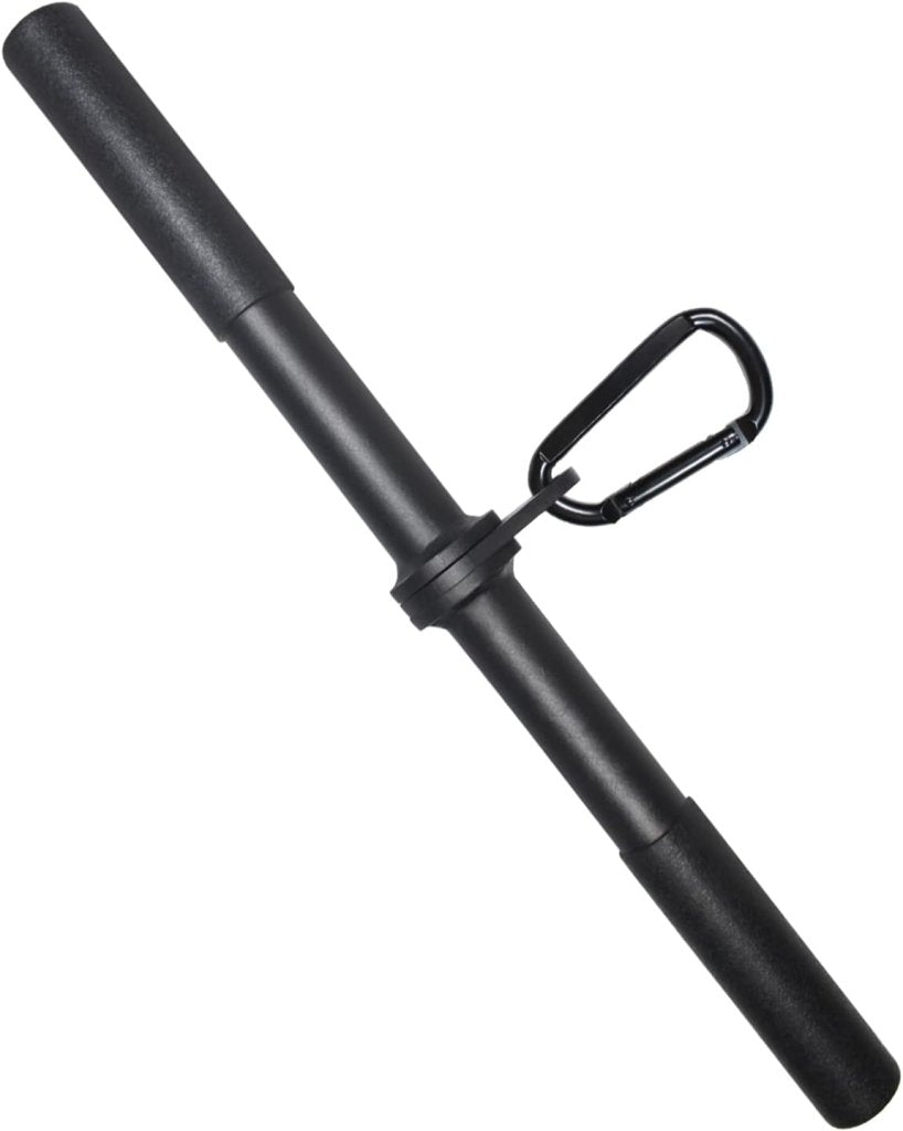 Drehbare Gerade Kabelzugstange, 42,5 Cm, Mit Karabinerhaken – Latzugstange – Kabelzugzubehör