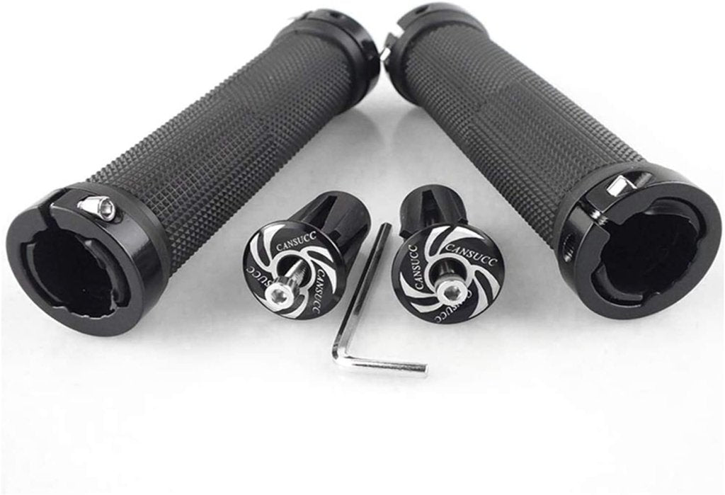 Fahrradgriffe, Set, 22 Mm, Schwarz, Rutschfest