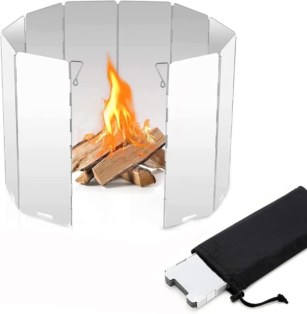 Schütze Deine Flamme: Der Ultimative Windschutz Aus Aluminium Für Den Campingkocher