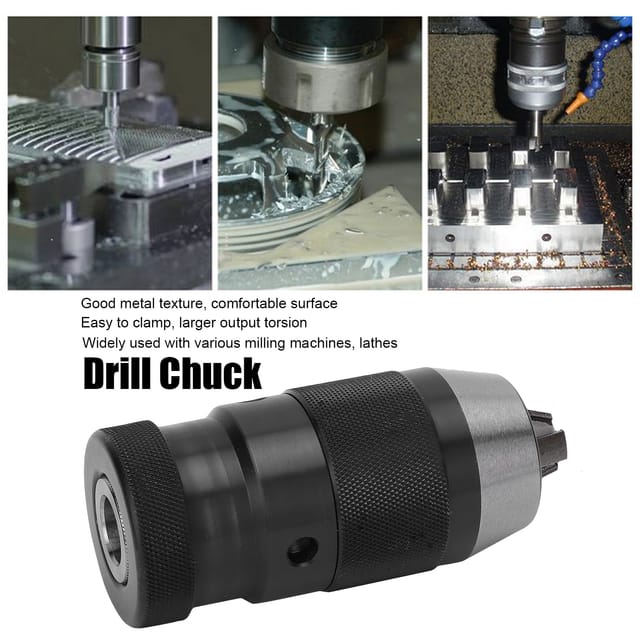 1-16 Mm B16 Selbstsicherndes Bohrfutter Mit Bohrfutter Und Selbstsicherndem Adapter