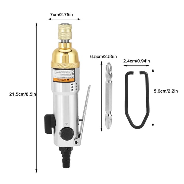 Kp-8041 1/4"-druckluftschrauber, 10.500 U/min - Exklusiv Für Überseelager