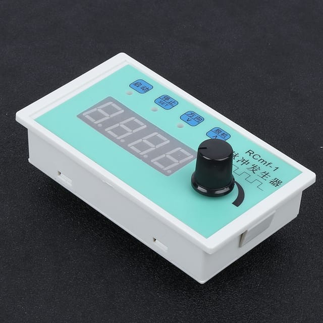 Drehzahl- Und Wegsteuerung Eines Schrittmotors/servomotors: Potentiometer, Drehzahlanzeige, Drehzahlimpulsgenerator