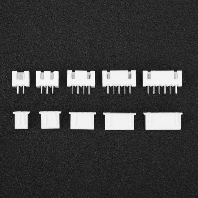 Schachtel Mit 460 Jst-xh-anschlussklemmen Mit Geraden Außenstiften, 2/3/4/5/6 Pins