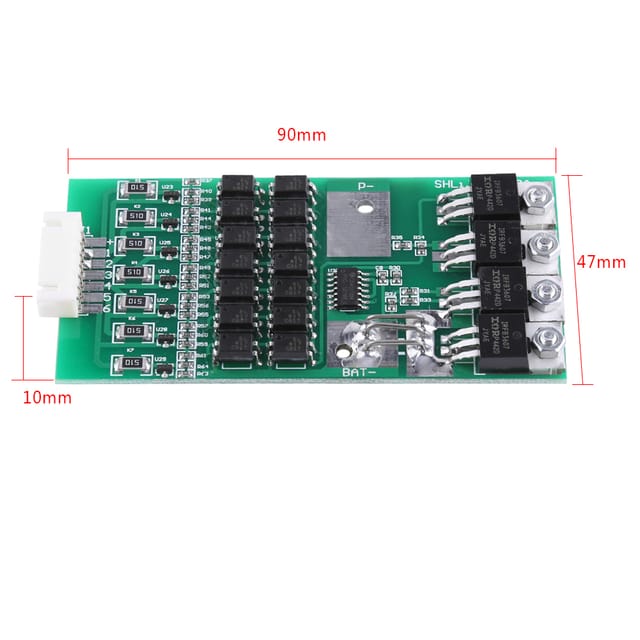 Schutzplatine Für 7-zellige 24v 20a Lithiumbatterie Mit Ausgleichsladefunktion
