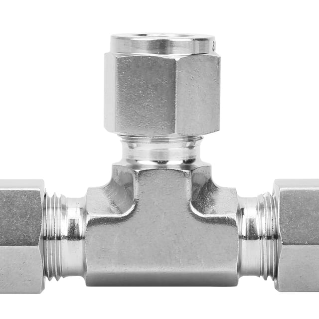 Geschmiedetes Kompressions-t-stück Aus Edelstahl 316 Ss-600-3ф3/8