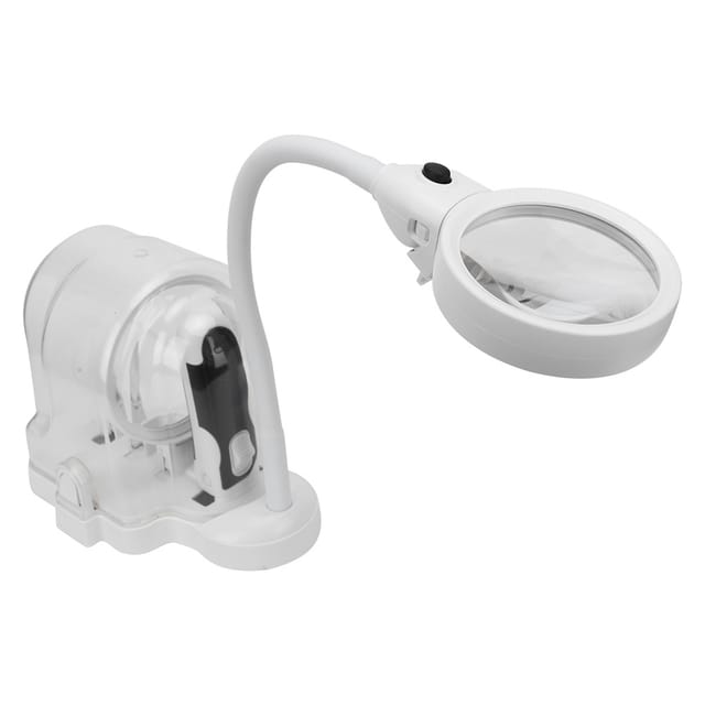 Optischer Lesespiegel Mit Hoher Auflösung (led), 3 Vergrößerungsstufen, Austauschbare Multifunktionale Tisch-/tragbare Kreativlupe 7760, Batterie Vor Dem Versand Entfernt.