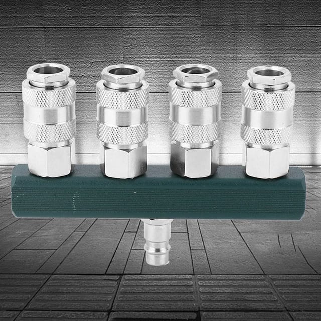 Amerikanische 1/4"-vierwege-schnellkupplung