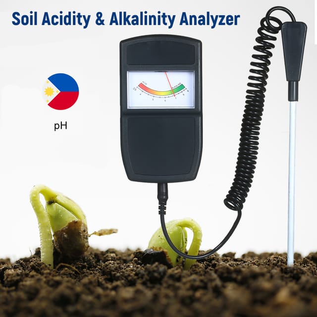 Bodenanalysegerät, Zwei-elemente-bodenprüfgerät, Ph-meter Für Böden, Säure- Und Alkalitätsmessgerät