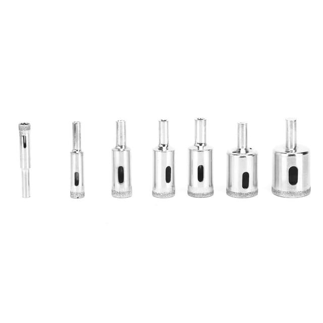 Set Mit 10 Diamantbohrern Für Lochsägen (8-50 Mm) - Exklusiv Im Überseelager Erhältlich.