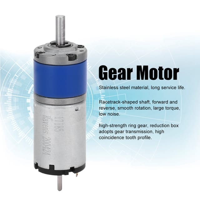 Cm22-2230 Miniatur-planetengetriebemotor 22 Mm, Elektronische Parkbremse, 12 V Dc, 30 U/min