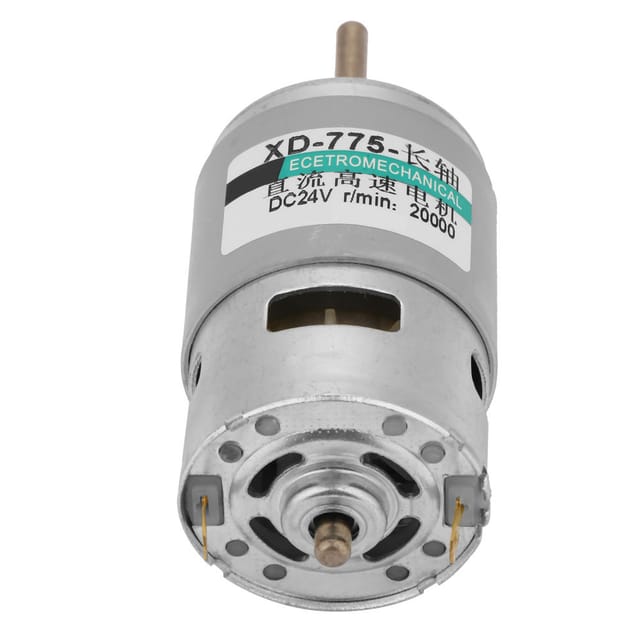 775 Motor, Hohe Drehzahl, 80w Hohe Leistung, Hohes Drehmoment, Verlängerte Welle, 12v/24v Gleichstrommotor, Diy Elektrische Bohr- Und Schneidemaschine.