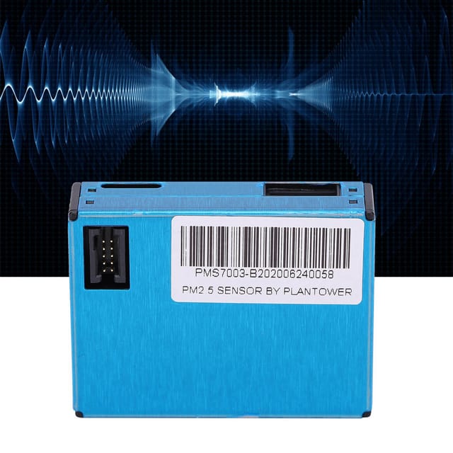 Hochpräzises Laser-staubsensormodul Pms7003 Zur Genauen Erfassung Von Pm2,5-partikeln Mit Integriertem Lüfter. (pm1,0, Pm2,5, Pm10)