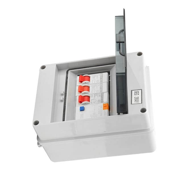 Miniatur-fehlerstromschutzschalter, Bidirektional, 40 A, 30 Ma + 2 Miniatur-leistungsschalter – Exklusives Überseelager