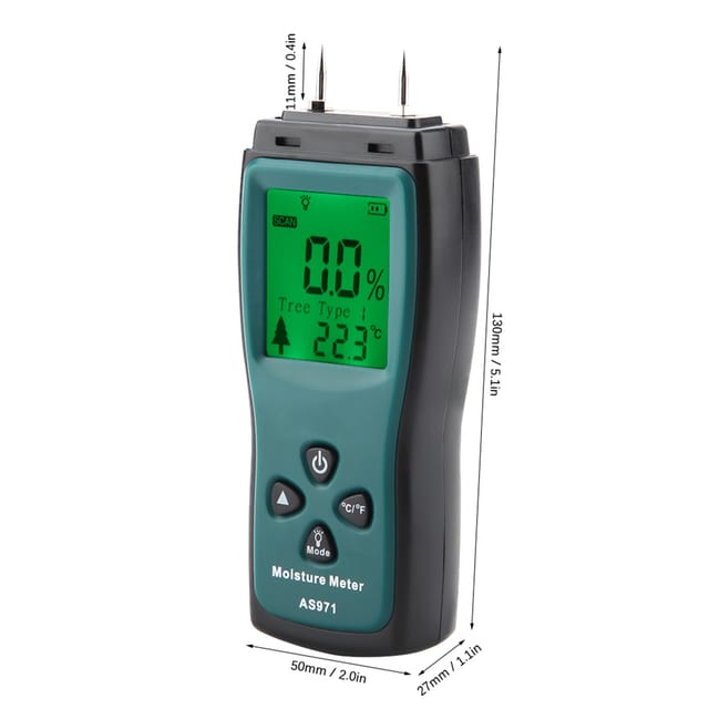 Smart Sensor As971 Holzfeuchtigkeitsmesser (batterie Nicht Enthalten) - Preislimit Auf Aliexpress: 16,99 Us-dollar Kein Preislimit Auf Anderen Plattformen.