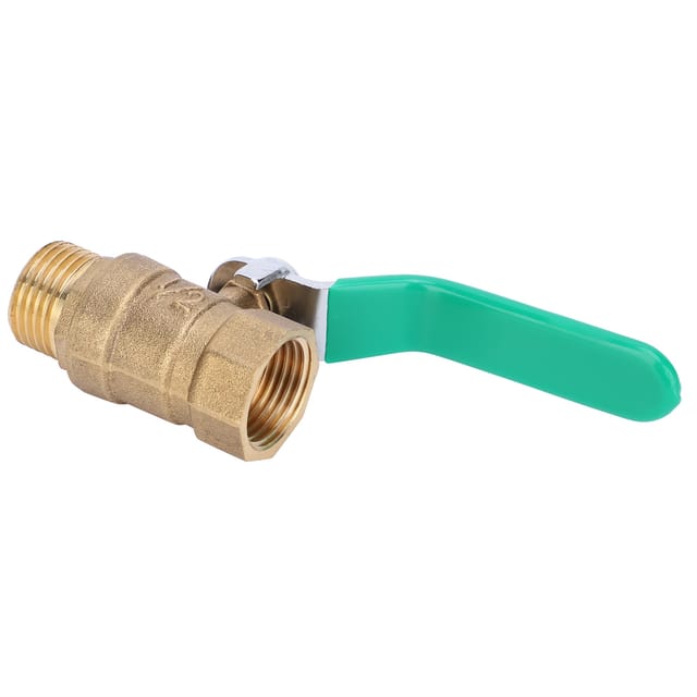 1/2 Zoll Dickes Messing-wasserzufuhrventil Mit Innen- Und Außengewinde, Wasserleitungsventil