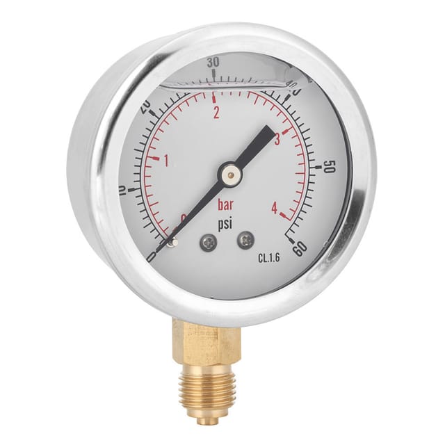 Ts-pgg604-4bar Y60 Radial-öleinspritzdruckmessgerät
