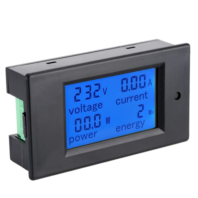 Digitales Multifunktionsmessgerät Ac80-260v 20a Zur Messung Von Spannung, Strom, Wirkleistung Und Energie (tspzem-021)