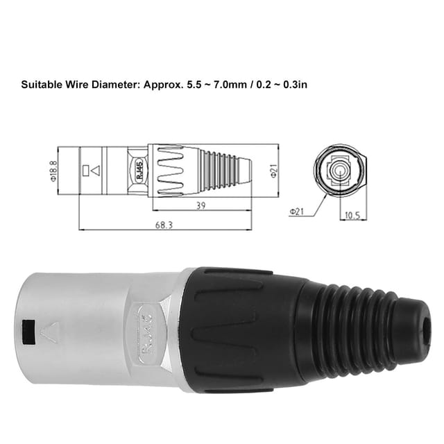 2 El-rj-a-anschlüsse, Standard-rj45-buchse