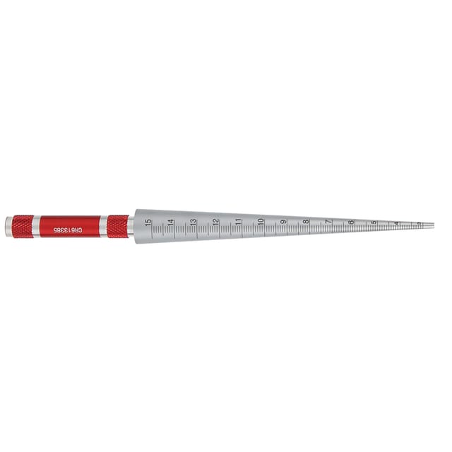 Integrierte Edelstahl-bohrungslehre, Bohrungsdickenmesser, 3-15 Mm