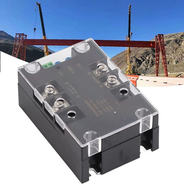 Ssr-40wa-r1 Optisches Sanftanlaufmodul Mit Aluminiumsockel F ür Einphasen- Und Zweiphasenmotoren