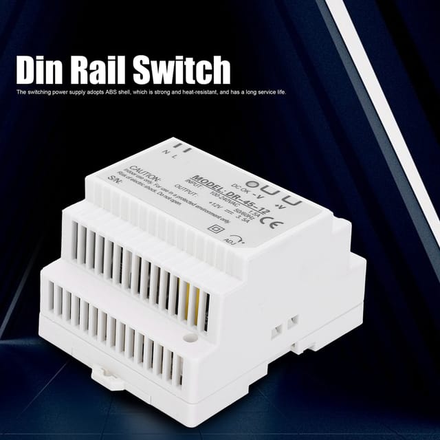 Berm@ Eingangsspannung 100–240 V Ac Dr-45-12 Din-schienen-schaltnetzteil, Ein Ausgang, 45 W, 12 V