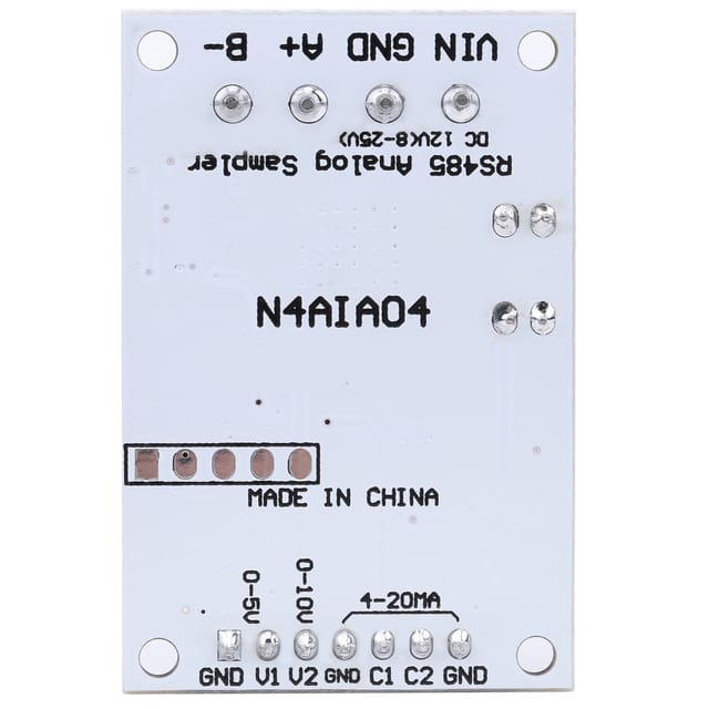 Rs485 4-20 Ma Analoge Spannungs- Und Stromein-/ausgänge, Modbus Rtu 03 06 Analog-digital-wandler (adc), Funktionscode N4aia04