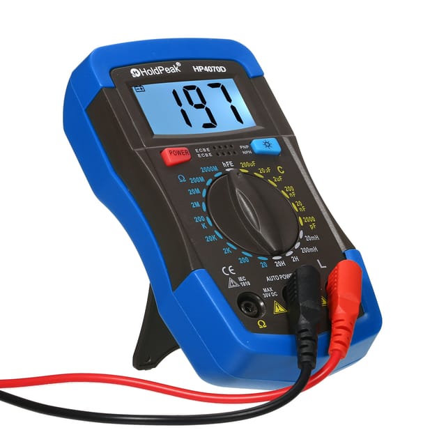 Huapu Hp4070d Digitalmultimeter, Mini-lcr-tester, Lieferung Ohne Batterie.