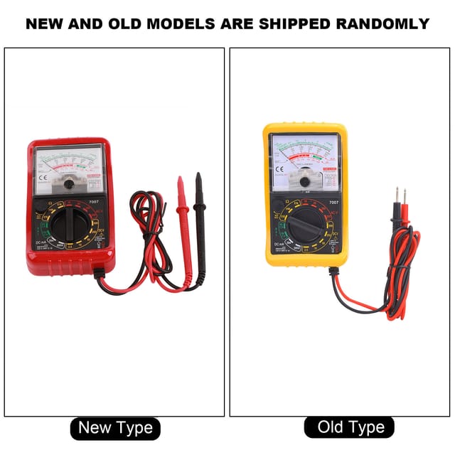Kt7007 Nadelmultimeter, Tragbares Nadelmultimeter Mit Manueller Bereichswahl
