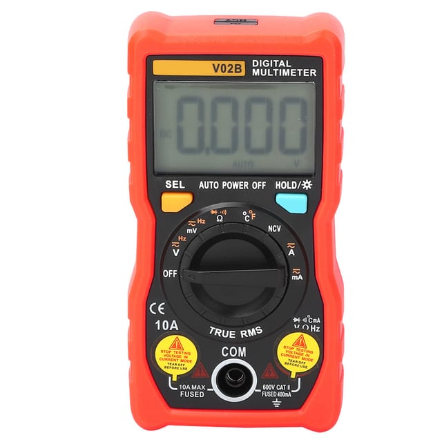 V02b Analog/digital-transistortester Mit Automatischer Abschalt-spitzenwertanzeige, Kfz-multimeter (batterie Nicht Im Lieferumfang Enthalten)