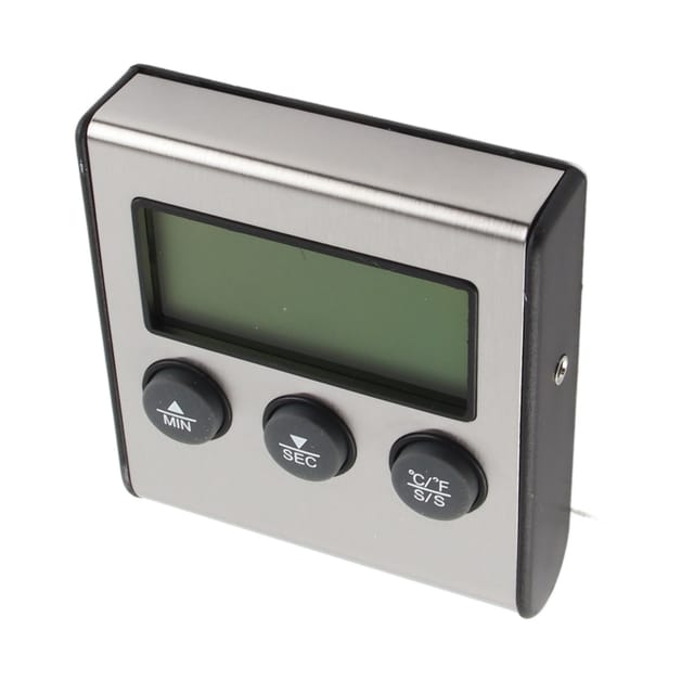 Multifunktionales Küchenthermometer Mit Hoch- Und Niedrigtemperaturalarm, Ölthermometer