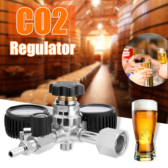 Bierdruckregler, Co2-kohlendioxid-druckregler, Einzelgewinde W21.8-14rh