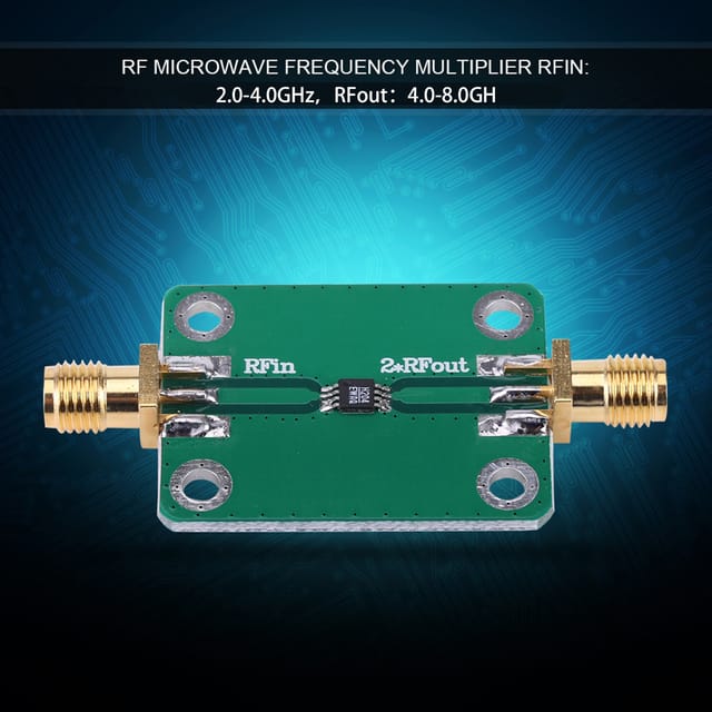 Hochfrequenz-mikrowellenvervielfacher: Hf-eingang 2,0–4,0 Ghz, Hf-ausgang 4,0–8,0 Ghz