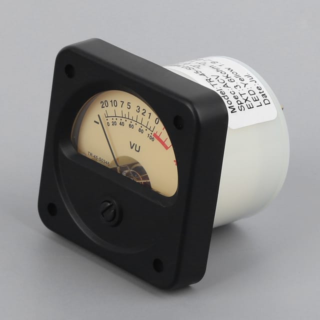 Tr-45 Hochpräzisions-vu-meter, Db-meter Für Leistungsverstärker Mit Hintergrundbeleuchtung, Pegelmesser Für Elektronische Röhrenverstärker
