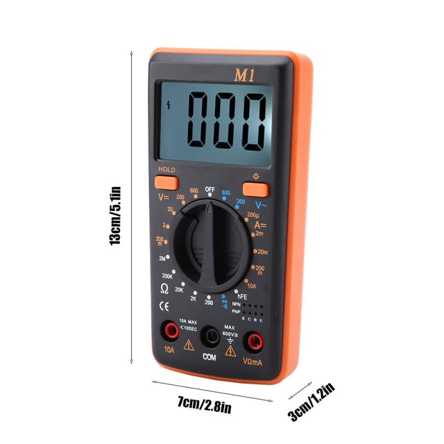 Aneng M1 Digitalmultimeter, Geeignet Zur Messung Von Spannung, Strom Und Widerstand In Gleich- Und Wechselstrom. Fotos Auf Anfrage.