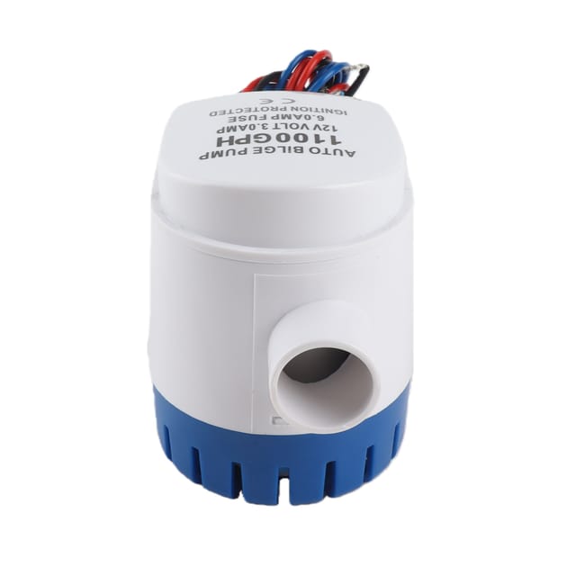 Automatische Yachtpumpe, Bilgenpumpe, Automatische Tauchpumpe, Schiffs-entwässerungspumpe J004 12v 1100 Gph