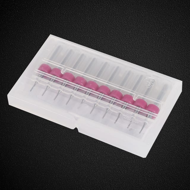 10 Mikro-hartmetallbohrer, 0,8 Mm