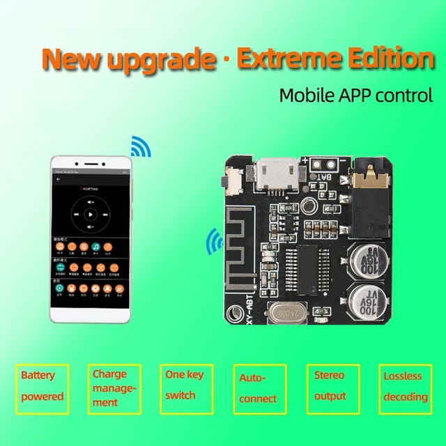 Diy Bluetooth 5.0 Audio-empfängermodul (5v)