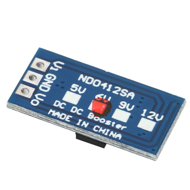 Nd0412sa 7w Miniatur-dc-dc-aufwärtswandlermodul Für Led-motoren (2,6-5,5v Auf 5v, 6v, 9v, 12v) Ohne Pins (6v)
