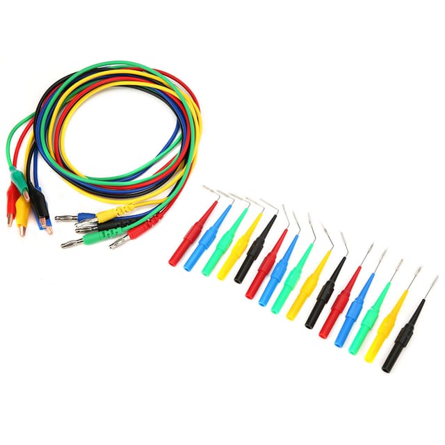 Die P1920-testsonde Mit Krokodilklemme Und Bananenstecker Wird An Einen 4-mm-bananenstecker Angeschlossen Und Ist Für Den Einsatz In Elektrischen Rücksitz-gebersätzen Vorgesehen.