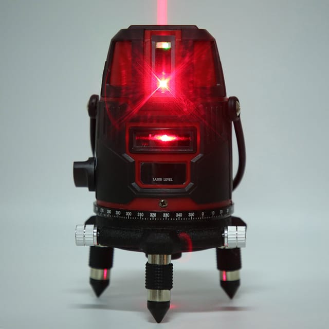 5-linien-infrarot-laser-nivelliergerät, Automatische Linienzeichnungs- Und Projektionsvorrichtung, Europäischer Standard 110–240 V