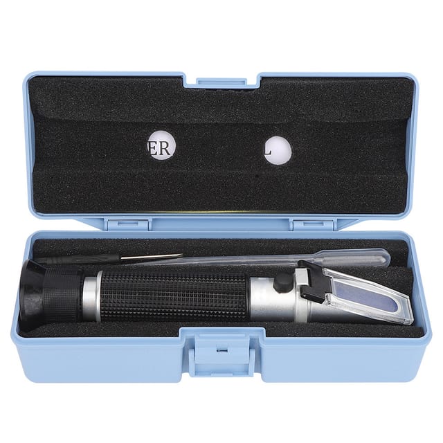 Tragbares Refraktometer, Refraktometer, Saccharimeter 0-10%, Rhb-10atc