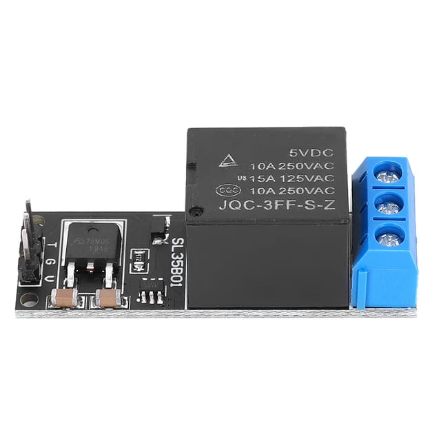 Sl35b01 12v 1-kanal Selbstverriegelndes Bistabiles Relaismodul, Drucktaster, Mikrocontroller, Low-level-steuerschalter