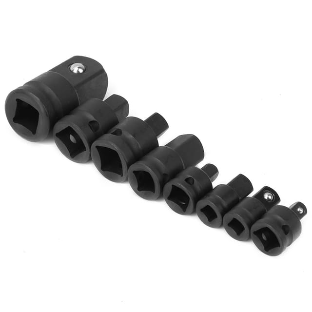 Schwarzer Reduzierhülsenadapter Mit Kugellager (8 Stück)