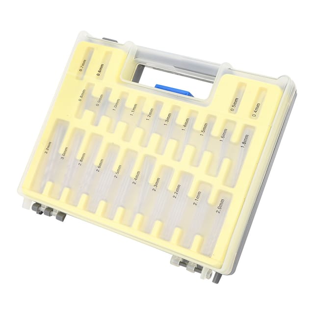 Set Mit 150 Mini-spiralbohrern Von 0,4 Bis 3,2 Mm Zum Bohren Von Miniaturlöchern