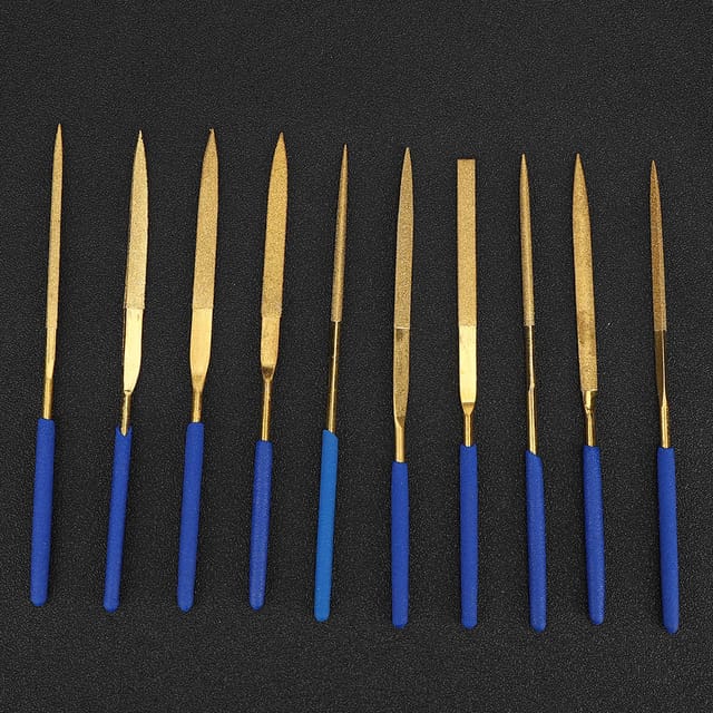 Titanbeschichtete Diamantfeilen 3 X 140 Mm