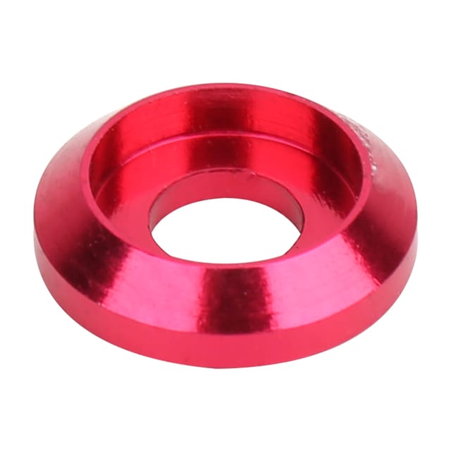Verkauf Von M3-innensechskantschrauben Aus 6061 Aluminiumlegierung, Cnc-eloxiert, Farbig, Mit Unterlegscheibe, Rosa Farbe, In Einer Tüte Mit 20 Stück.