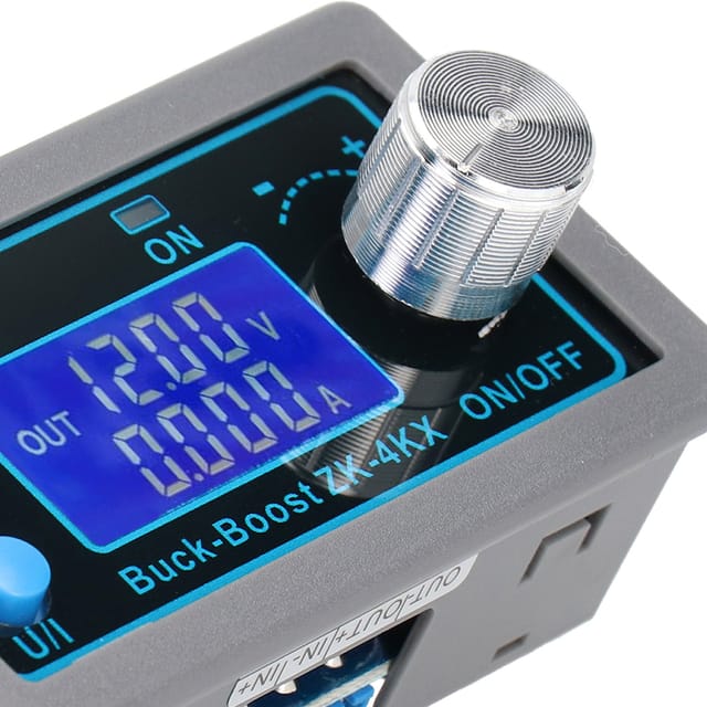 Programmierbares Dc/dc-netzteil Zk-4kx Mit Aufwärts-/abwärtswandlung, Ideal Für Diy-solarladesysteme Mit Konstanter Spannung/stromstärke. Eingangsspannung: 5,5–30 V Ausgangsspannung: 0,5–30 V.