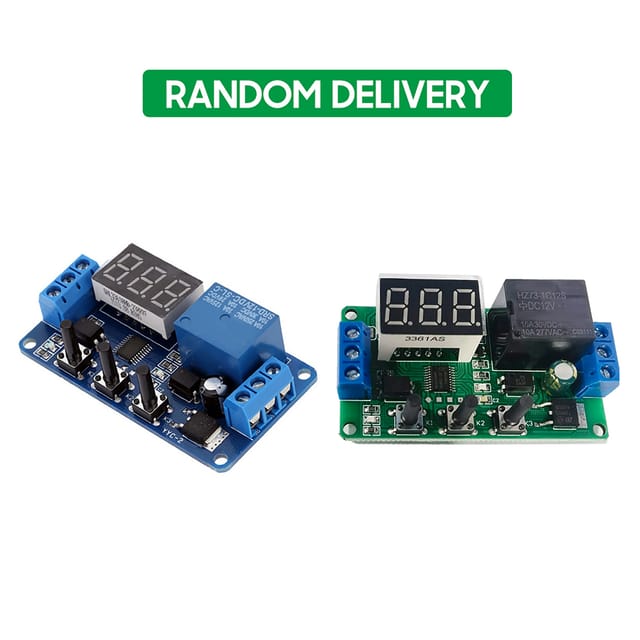 1-kanal-relaismodul Mit Einstellbarem 12-v-trigger-timer Zum Ein-/ausschalten, Inklusive Gehäuse. Zwei Motherboards Werden Nach Dem Zufallsprinzip Mitgeliefert.