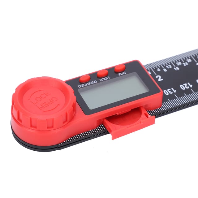 Digitaler Winkelmesser, Lineal, Digitales Winkelmessgerät, 360°-messung Auf 8 Zoll, Lcd-bildschirm.