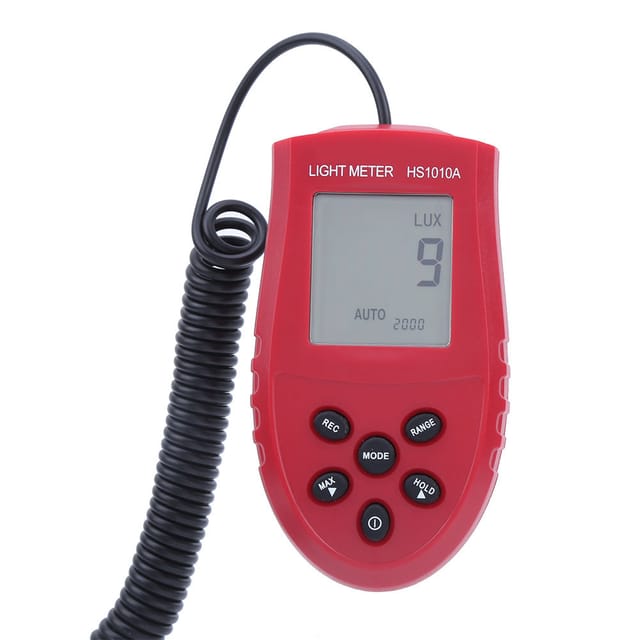 Hs1010a Tragbares Digitales Luxmeter Mit Automatischer Bereichswahl